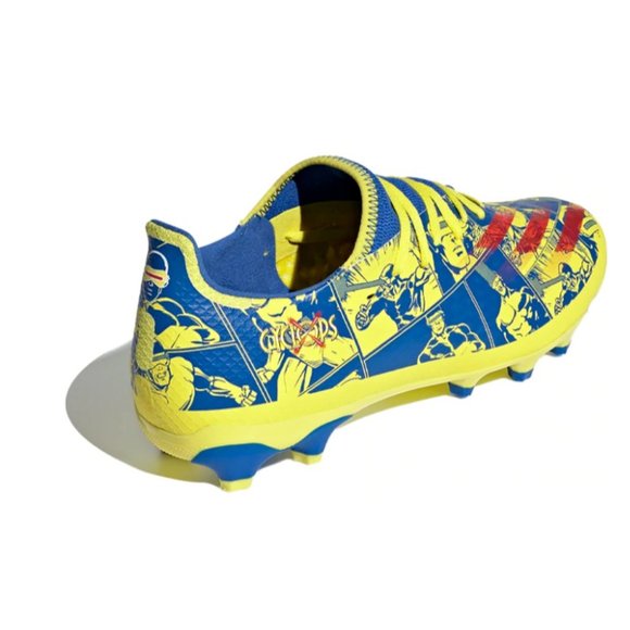 Adidas x Cyclops Marvel Soccer Cleats X GHOSTED.3 MG GZ7558 Men's Sizes New - Picture 4 of 12
